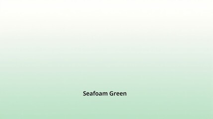 Fototapeta premium generative ai, Seafoam Green Gradient Art