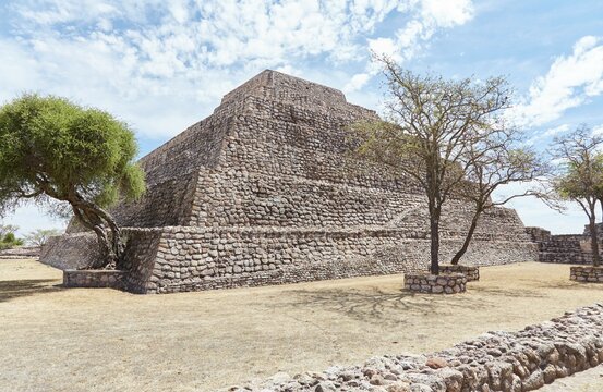 The ruins of Canada de la Virgen, home to one of the northernmost pyramids in Mexico