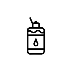 Oil icon symbol vector image Illustration
