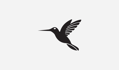 Obraz premium Hummingbird Logo Design - Elegant and Creative Bird Logos for Your Brand