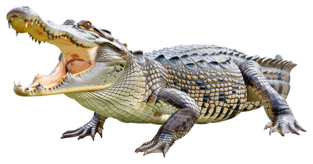 PNG Crocodile alligator dinosaur reptile.