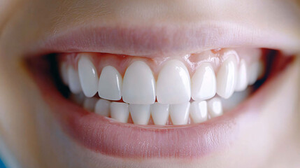 bright smile showcasing healthy teeth and gums, radiating joy and confidence