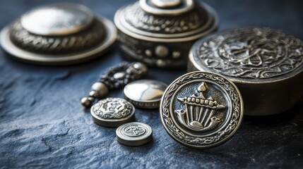 Explore the intricate design and cultural significance of antique decorative boxes from various eras