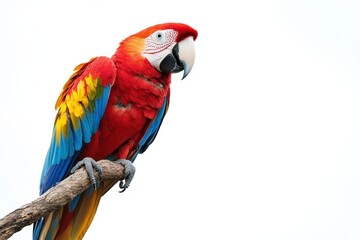 Obraz premium red and yellow macaw