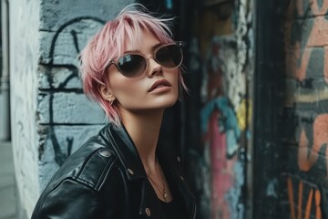Obraz premium A woman with red hair