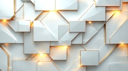 Abstract geometric background with shiny elements and modern design