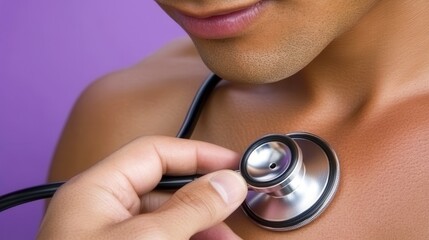 Healthcare professionals utilize stethoscopes to monitor patient health and wellness effectively