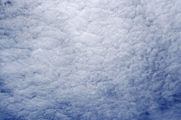 The perspective of clouds in the blue sky backgrounds.