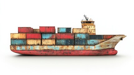 Obraz premium logistics, coordinator, driving, container, forklift, shipping, port, cargo, handling, efficiency, back, view, front, transport, industrial, freight, operation, heavy, machinery, storage, containers, 