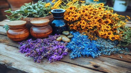 Explore the beauty of dried herbs and flowers a guide to natural botanical arrangements