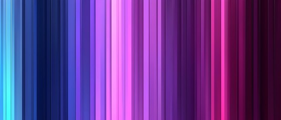 An abstract image featuring vibrant vertical stripes in varying shades of blue, purple, and pink, creating a harmonious and dynamic visual experience.