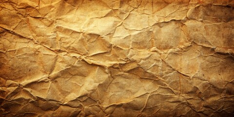Fototapeta premium The Wrinkled Canvas of Time, a Rustic Texture of Aged Paper, Bearing the Weight of Untold Stories