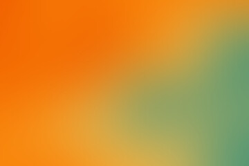 Obraz premium The abstract background is a orange to yellow blue green teal gradient for commercial use