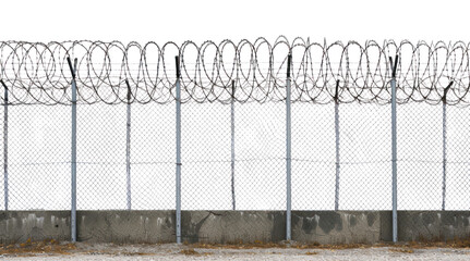 PNG Wire fence gate line.