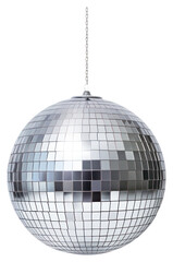 PNG Mirror disco ball sphere white background celebration.