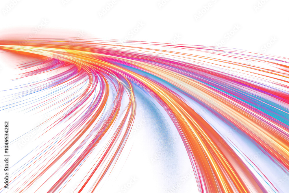 Poster png abstract curve hyperspeed light trails backgrounds pattern night.