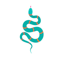 Obraz premium snakes with unique styles and textures so they look attractive