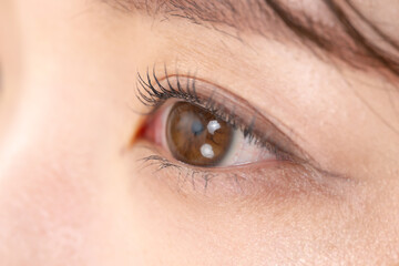 Obraz premium 女性・目