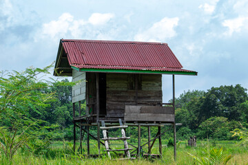 old wooden house