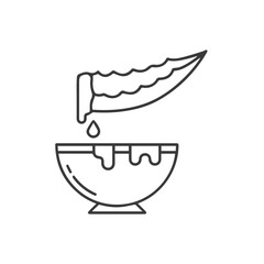 Oil icon symbol vector image Illustration
