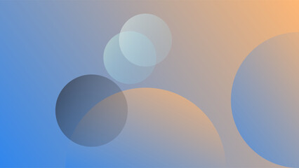 ABSTRACT BACKGROUND BLUE ORANGE GRADIENT SMOOTH LIQUID COLORFUL DESIGN WITH GEOMETRIC SHAPES VECTOR TEMPLATE GOOD FOR MODERN WEBSITE, WALLPAPER, COVER DESIGN 