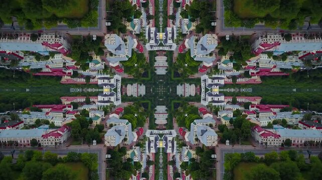 This is a fantastic kaleidoscope of parallel worlds