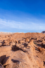Majestic Rock Formations in Utah's Goblin Valley State Park