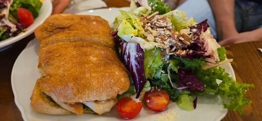 roasted country with vegetables