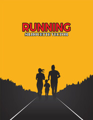 running, run, running silhouette, runner silhouette, sport, illustration, 
vector, shoes running, trail running, runner marathon