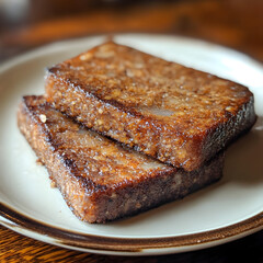 Scrapple. A Pennsylvania Dutch favorite. 