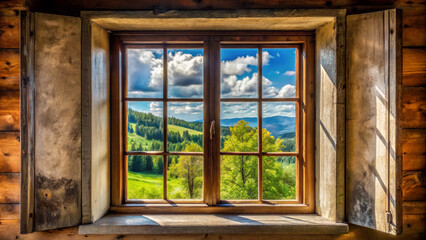 window in the house