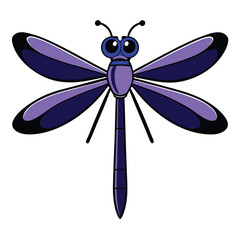 Elegant Damselfly Logo Design for Branding and Identity