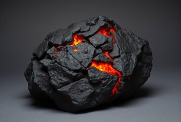 Living Coal A conscious combustible rock that can control its en