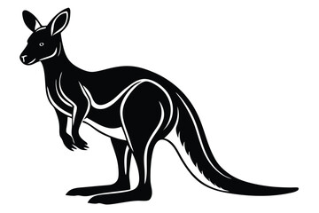 Stylized Kangaroo Logo Vector for Business and Creative Use