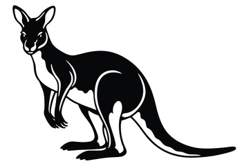 Stylized Kangaroo Logo Vector for Business and Creative Use