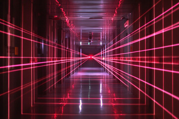 レーザー罠の施設