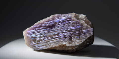 Lepidolite lithium rock