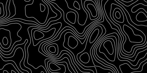 Obraz premium Topographic map in contour line light topographic topo contour map and ocean topographic line map. Natural printing illustrations of maps. Geographic mountain relief. Contour maps.