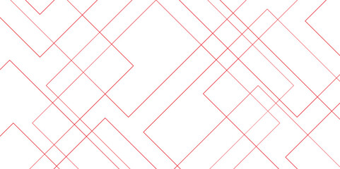 Abstract background colorful technology Geometric squares in bright light. White and Red vector blueprint background with modern design. Vector futuristic digital landscape with lines