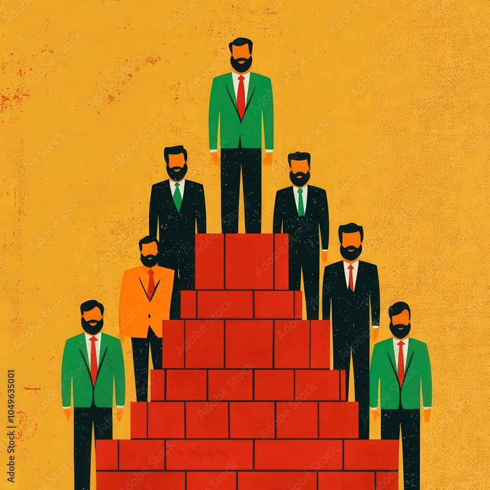 Poster building success the power dynamics of leadership in a collaborative environment