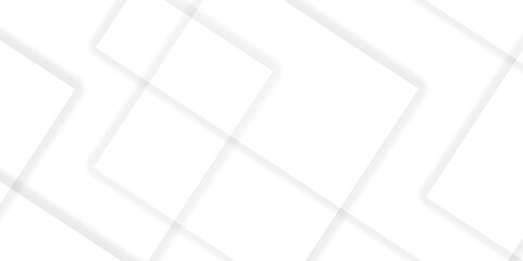 Fototapeta premium Modern geometrical dynamic and seamless abstract white background. Abstract background in white and gray shadows. Abstract geometric background Template for branding business technology concept design
