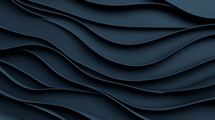 Fototapeta premium Ultrasmooth black wall in seamless 8K, clean template background