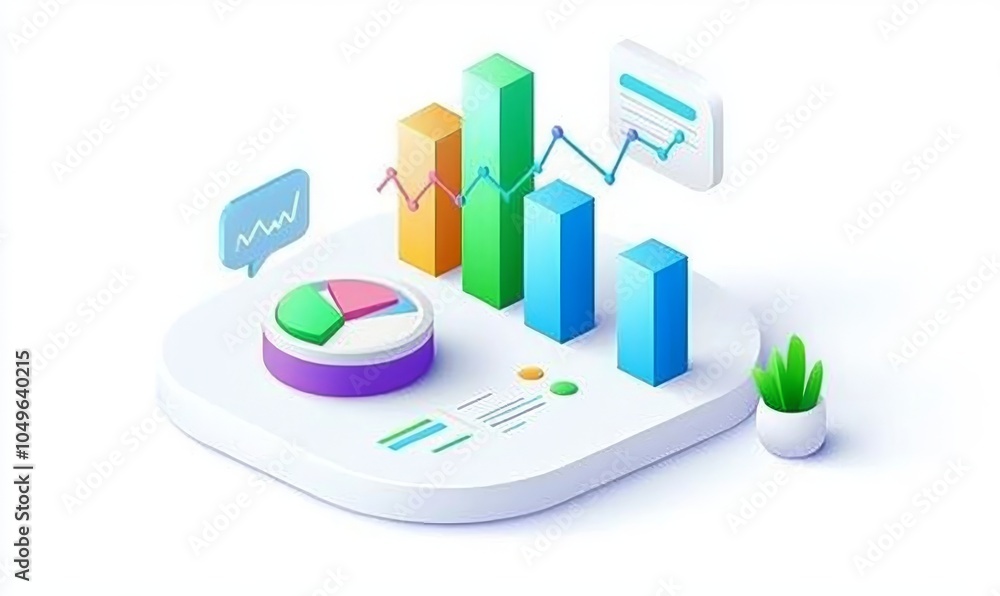 Poster graphs and charts for modern marketing information. financial diagram, analysis charts, structure pr