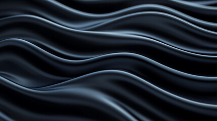 Obraz premium Ultrasmooth black wall in seamless 8K, clean template background