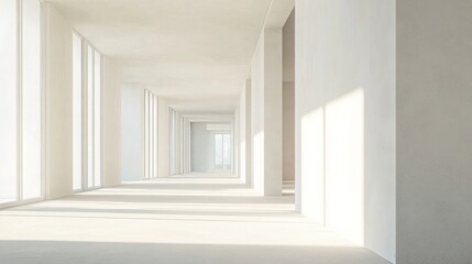 Fototapeta premium Drywall construction in a building with new wall structures