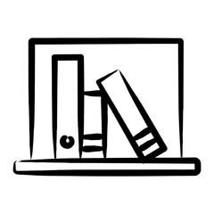 Bookshelf Icon