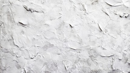 Obraz premium White abstract cement wall background with paper texture, creating empty copy space