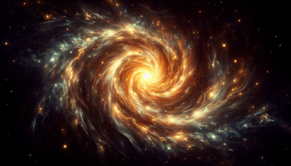 Obraz premium Cosmic Flow of Stars