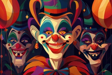 Fototapeta premium April Fools Day
