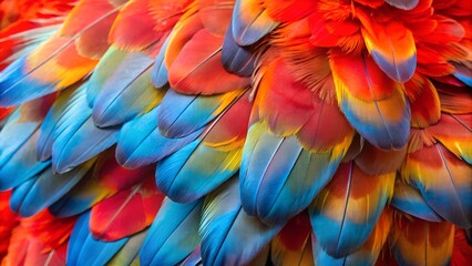 Fototapeta premium blue and yellow macaw